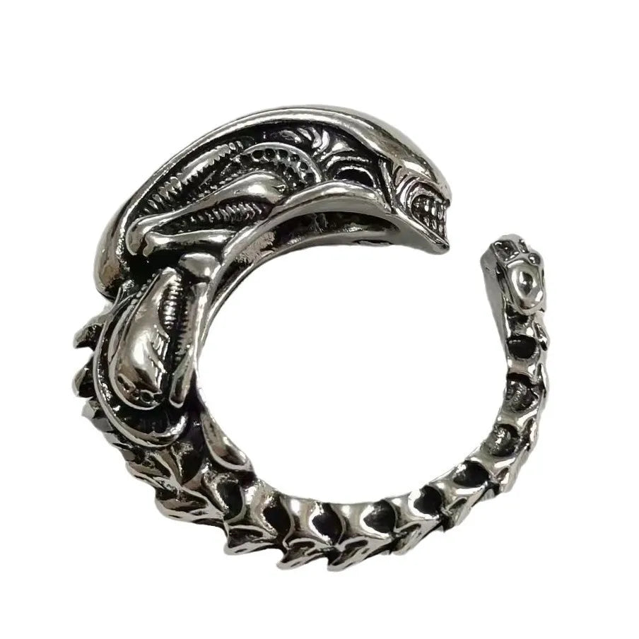 Bague Vintage Alien Homme